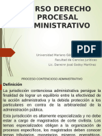 Curso Derecho Procesal Administrativo Clase Semana 3 Proceso Contencioso Administrativo