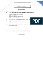 1ère G1-Dynamisme Démographique Et Qualité de La Vie en Côte Divoire