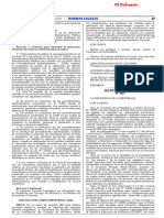 Decreto Legislativo #1692 Referido A Modificacion Normas de Proyectos de Inversion