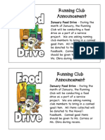 Food Drive Flyer