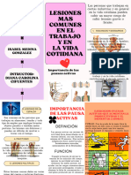 Folleto Lesiones Comunes