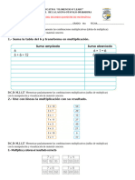 Examenes Del Segundo Quimestre de 4to