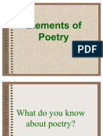 Elements of Poetry