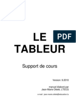 Cours Tableur