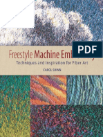 Freestyle Machine Embroidery