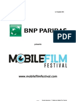 Dossier de Presse Mobile Film Festival Selection Officielle DEFINITIF