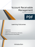 Account Receivable Management Class Presentation