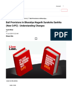 Bail Provisions in Bharatiya Nagarik Suraksha Sanhita New CRPC Understanding