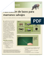 Fabricación de Lazos para Marranos Salvajes