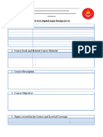 FDH Digital Logic Design