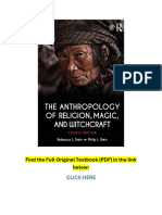 The Anthropology of Religion, Magic, and Witchcraft 4th Edition PDF