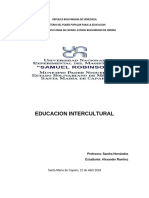 REPULICA BOLIVARIANA DE VENEZUELA Interculturalidad