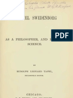 Rudolph Leonard Tafel EMANUEL SWEDENBORG As A PHILOSOPHER and MAN of SCIENCE Chicago 1867