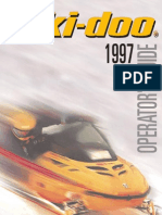 1997 Skidoo Fomula 500 Operators Manual