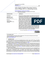 15-Design of Automatic Organic Fertilizer Processing Tools by Utilizing The Internet of Things (IOT) As A Monitoring System