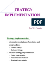 Strategy Implementation