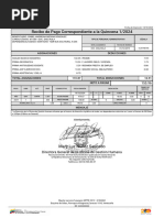 Recibo de Pago Correspondiente A La Quincena 1/2024: Mary Luz Nuñez Saucedo