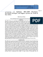 Navigating The Epidemic: HIV/AIDS Prevalence, Prevention Strategies, and Support Systems For Youth in East Africa (WWW - Kiu.ac - Ug)