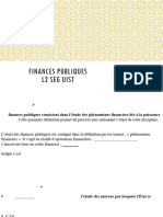 Finances Publiques UIST