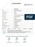 Challan Receipt