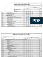 Calendario Valorizado de Avance de Obra