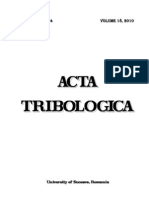 Acta Tribologica