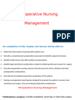 Peroperative Nursing Management 1 Kefah