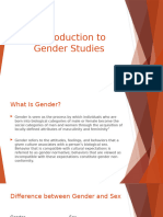 Introduction To Gender Studies