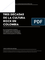 Tres Décadas de La Cultura Rock en Colombia