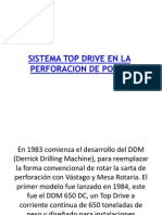 Sistema Top Drive en La Perforacion de Pozos