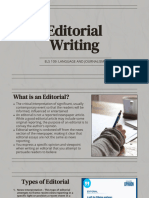 4 Editorial Writing