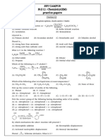 SSV Campus STD 12: Chemistry (EM) Practice Papers: Chapters: 7