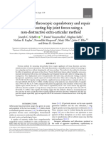 The Effect of Arthroscopic Capsulotomy and Repair On Native Resting Hip Joint Forces Using A Non-Destructive Extra-Articular Method