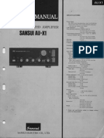 Sansui AU-X1 Service Manual1