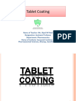 Tablet Coating Is The Last Critical Step