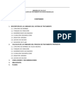 Memoria de Calculo Planta de Tratamiento de Aguas Residuales Cahuita