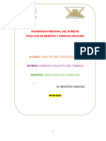 Universidad Regional Del Sureste "Facultad de Derecho Y Ciencias Sociales"