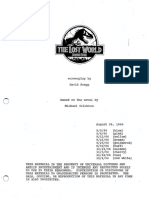 The Lost World (1997) Screenplay - 12.2.96 - Koepp