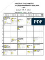 SoftEng S1 Schedule