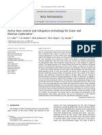 Active Dust Control and Mitigation Technology For Lunar and Martian Exploration