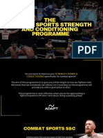 Combat Sports Programme 1