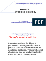 Developing A Strategy 17 TH February 2015