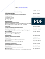 Justin Wolfers CV 12 2020