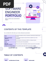 Software Engineer Portfolio