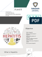 Hepatitis A and B Presentation