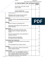 Gammarus Lab Report Rubric SP24