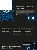 Introduction To Quantum Computing