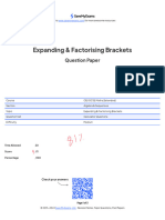 Math Factorising Unit14 (Solved)