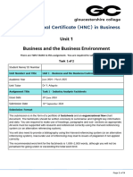 Unit 1 - Business and The Business Environment - (June 2024 Cohort - GC-Final)