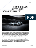 The Bugatti Tourbillon An Automotive Icon Pour Leternite